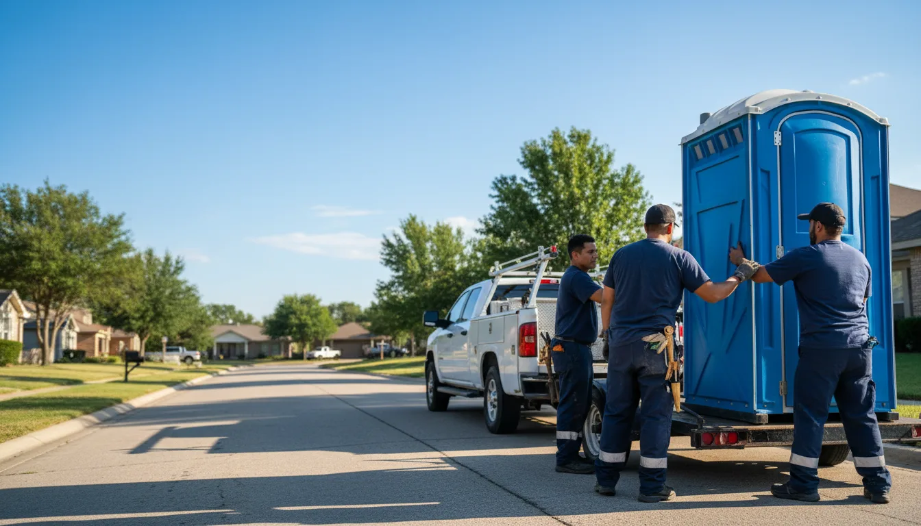Portable Toilet Rental in Bushton, KS near me